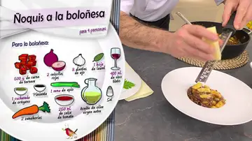 Ingredientes para la boloñesa