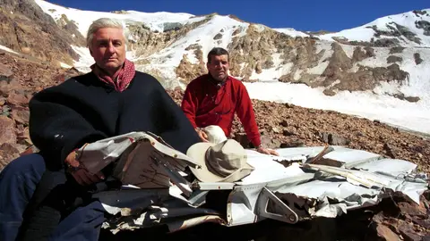 Roberto Canessa visita el Valle de Lágrimas Roberto Canessa visita el Valle de Lágrimas