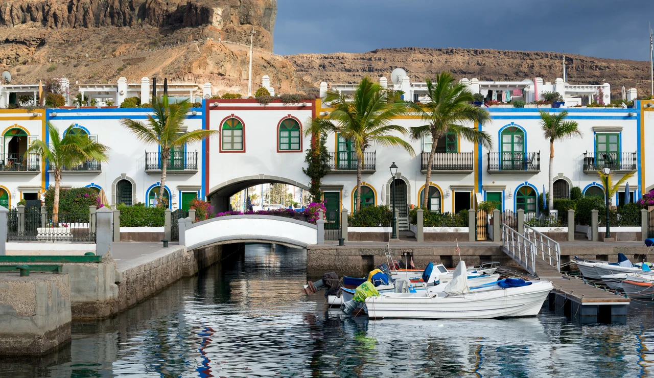 Puerto de Mogán, en Gran Canaria
