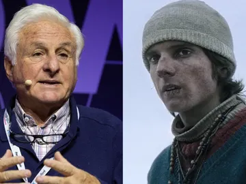 Roberto Canessa y el actor que le interpreta, Matías Recalt Roberto Canessa y el actor que le interpreta, Matías Recalt