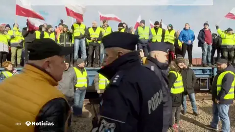 Protestas agrícolas en Polonia y Grecia Protestas agrícolas en Polonia y Grecia