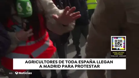 Tractorada en Madrid