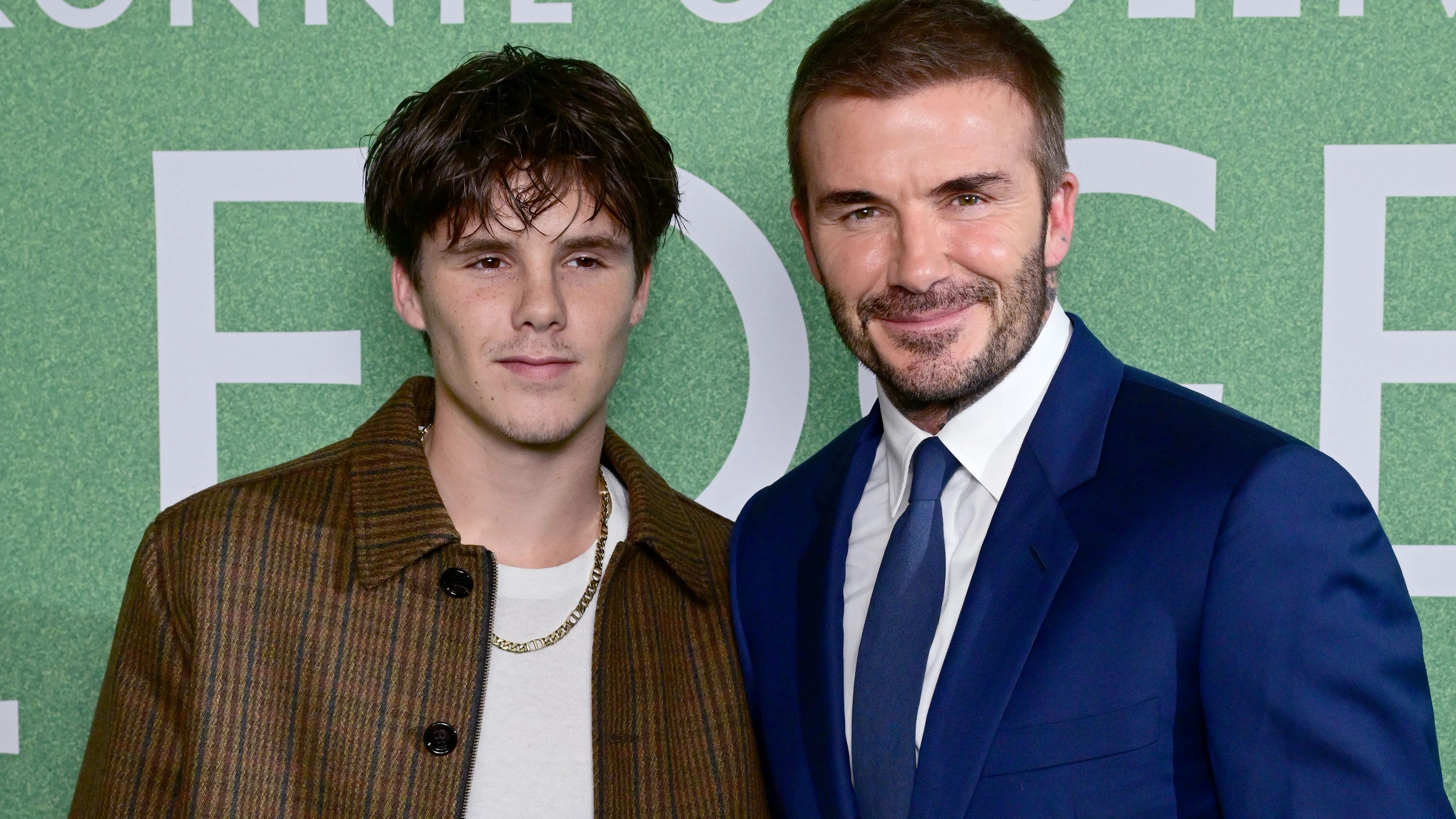 Cruz y David Beckham