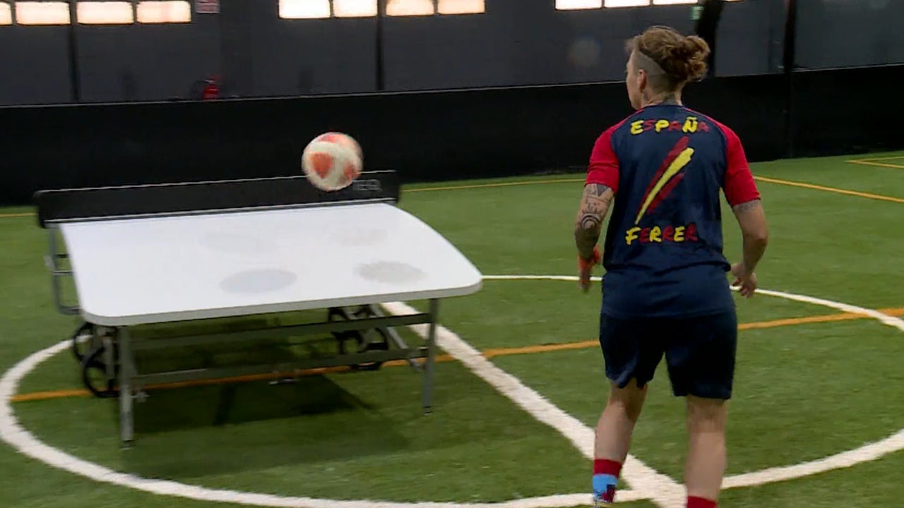 Chivi Chivi Ferrer, la mejor jugadora de Teqball de España: