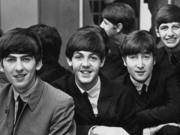 The Beatles: Paul McCartney, John Lennon, George Harrison y Ringo Starr