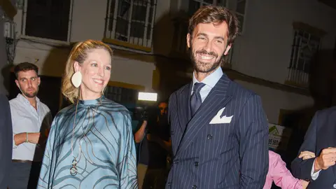 Enrique Solís en el bautizo de Sofia Fitz James Palazuelo Enrique Solís en el bautizo de Sofia Fitz James Palazuelo