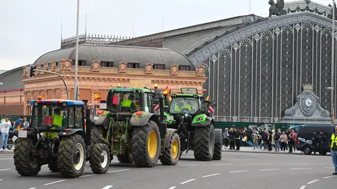 Protestas agrícolas en Madrid