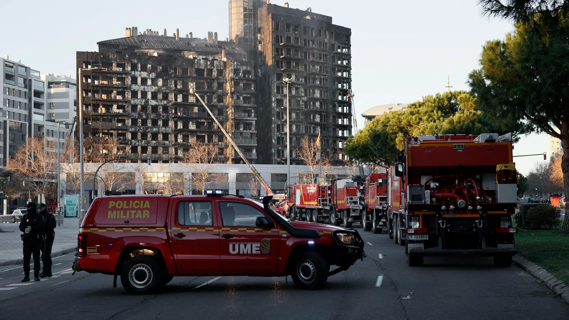Incendio en Valencia Incendio en Valencia