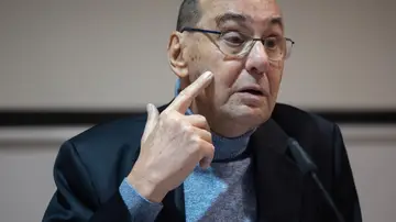 Alejo Vidal-Quadras, durante una rueda de prensa en Madrid, este viernes. 