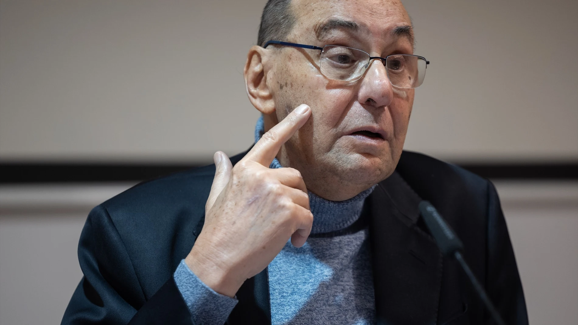 Alejo Vidal-Quadras, durante una rueda de prensa en Madrid, este viernes. Alejo Vidal-Quadras, durante una rueda de prensa en Madrid, este viernes.