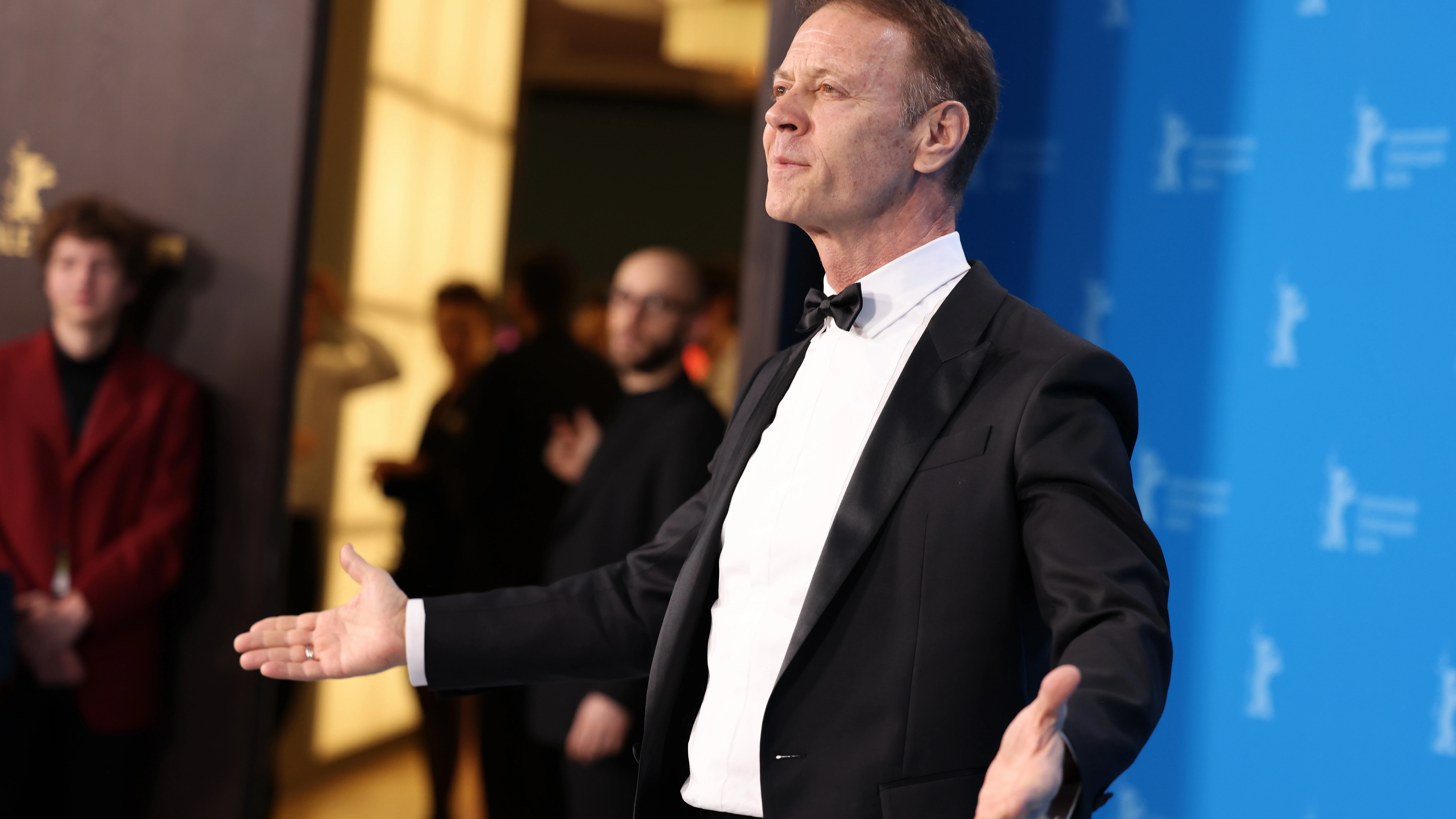 Rocco Siffredi en la Berlinale presentando la serie sobre su vida, Supersex