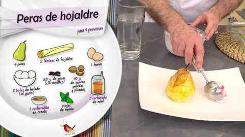 Peras de hojladre Peras de hojladre