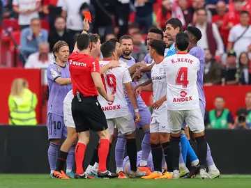 Imagen del Sevilla - Real Madrid perteneciente a la Liga 2022-2023 Imagen del Sevilla - Real Madrid perteneciente a la Liga 2022-2023