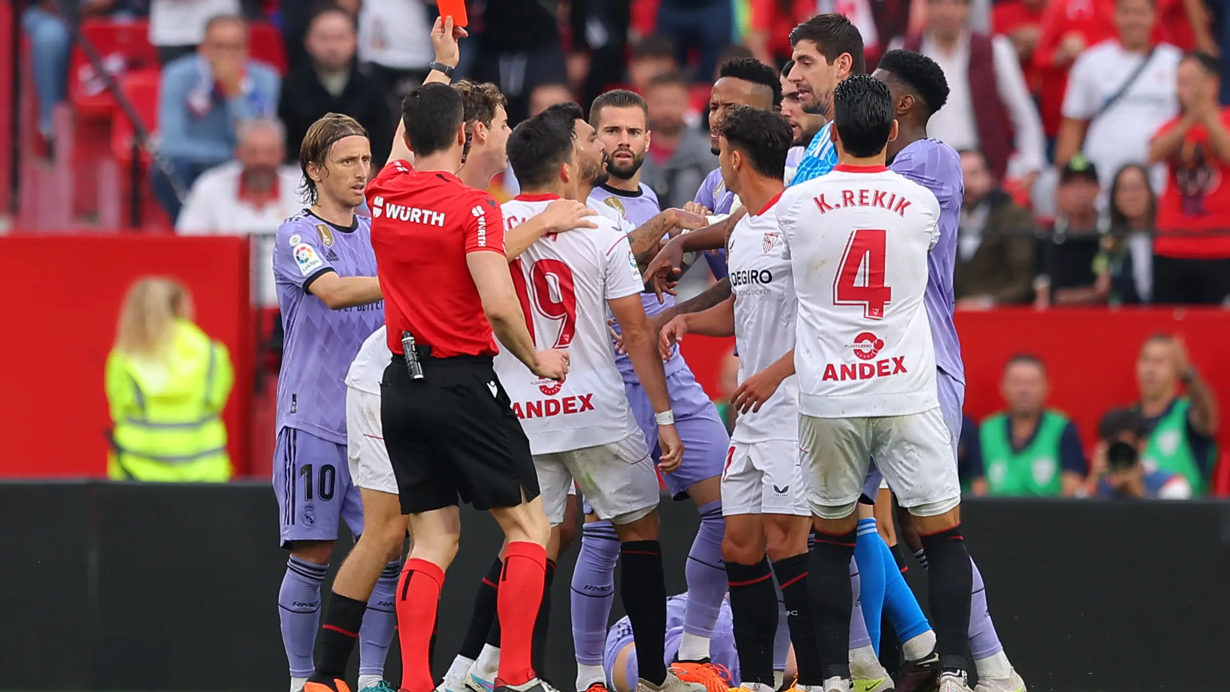Imagen del Sevilla - Real Madrid perteneciente a la Liga 2022-2023 Imagen del Sevilla - Real Madrid perteneciente a la Liga 2022-2023