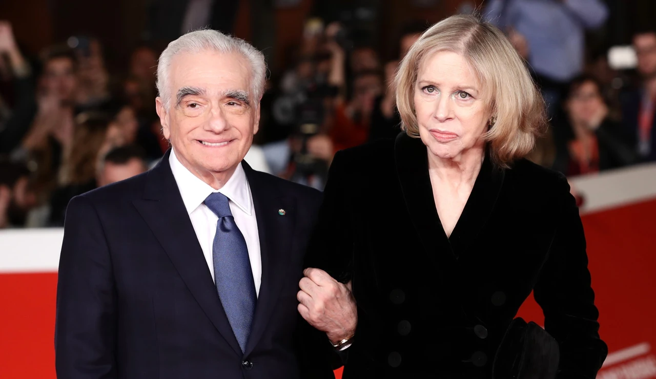 Martin Scorsese junto a su mujer Helen Morris