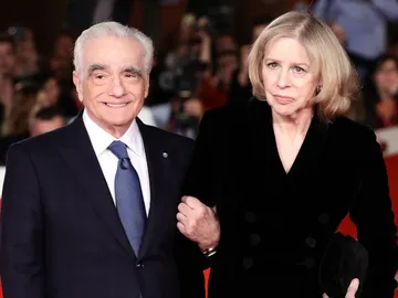 Martin Scorsese junto a su mujer Helen Morris Martin Scorsese junto a su mujer Helen Morris