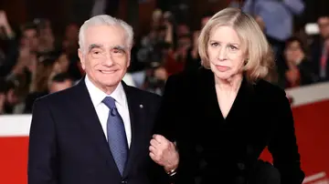 Martin Scorsese junto a su mujer Helen Morris