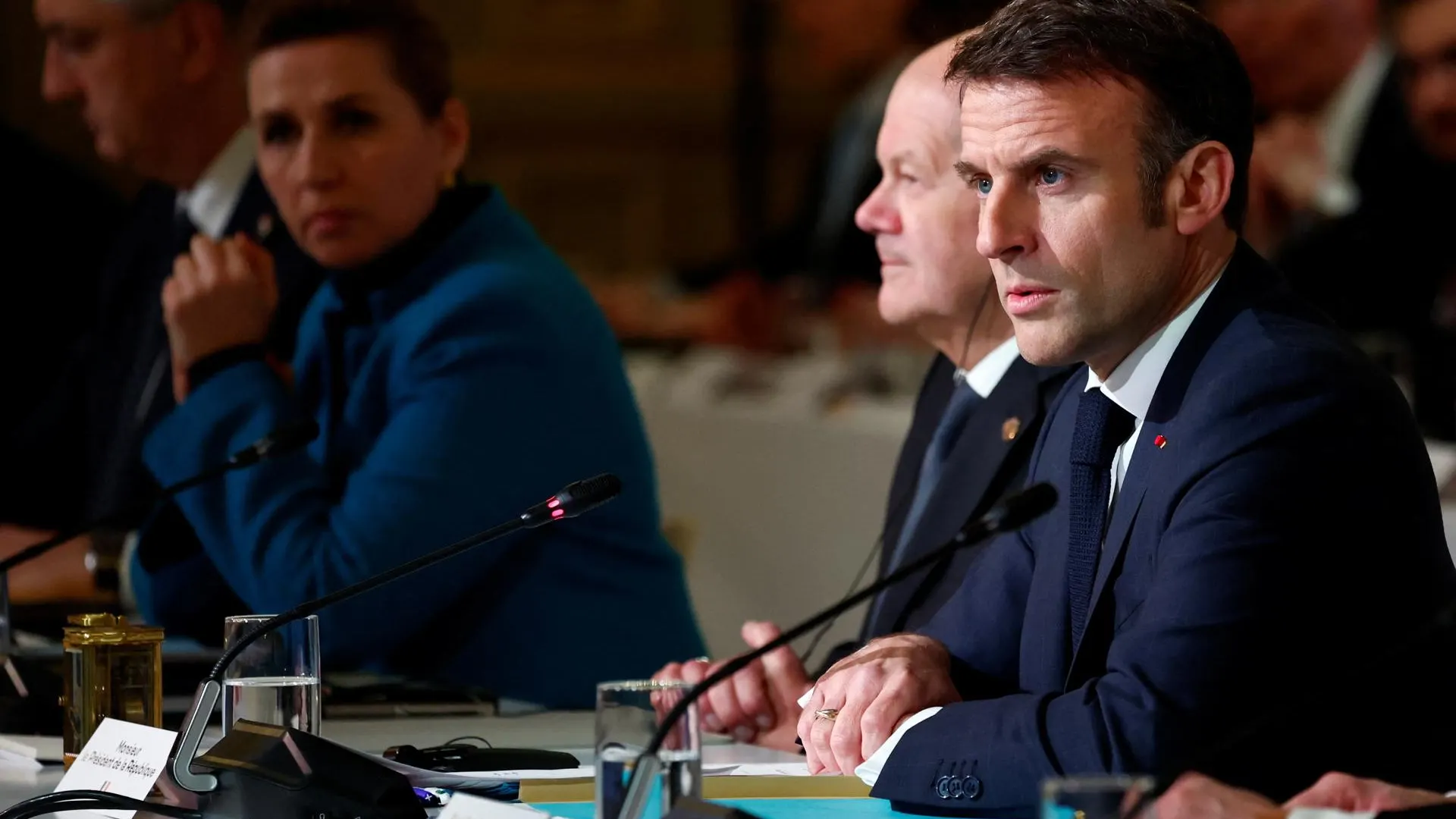 El presidente franc&eacute;s Emmanuel Macron