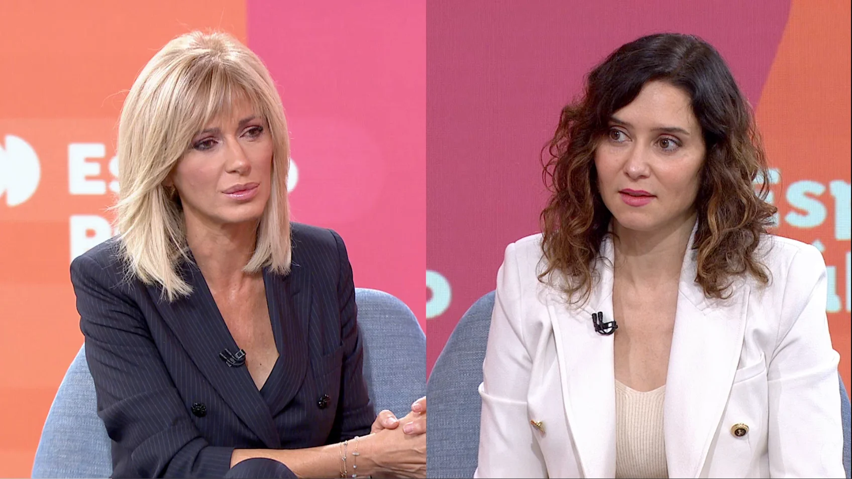 Isabel D&iacute;az Ayuso en Espejo P&uacute;blico