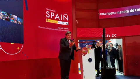 El ministro para la Transformación Digital y de la Función Pública, José Luis Escrivà, en el MWC El ministro para la Transformación Digital y de la Función Pública, José Luis Escrivà, en el MWC