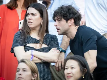 Blanca Suárez y Javier Rey en el Open Madrid 2022 Blanca Suárez y Javier Rey en el Open Madrid 2022