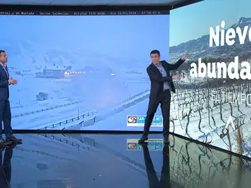 César Gonzalo, previsión de nieve abundante César Gonzalo, previsión de nieve abundante