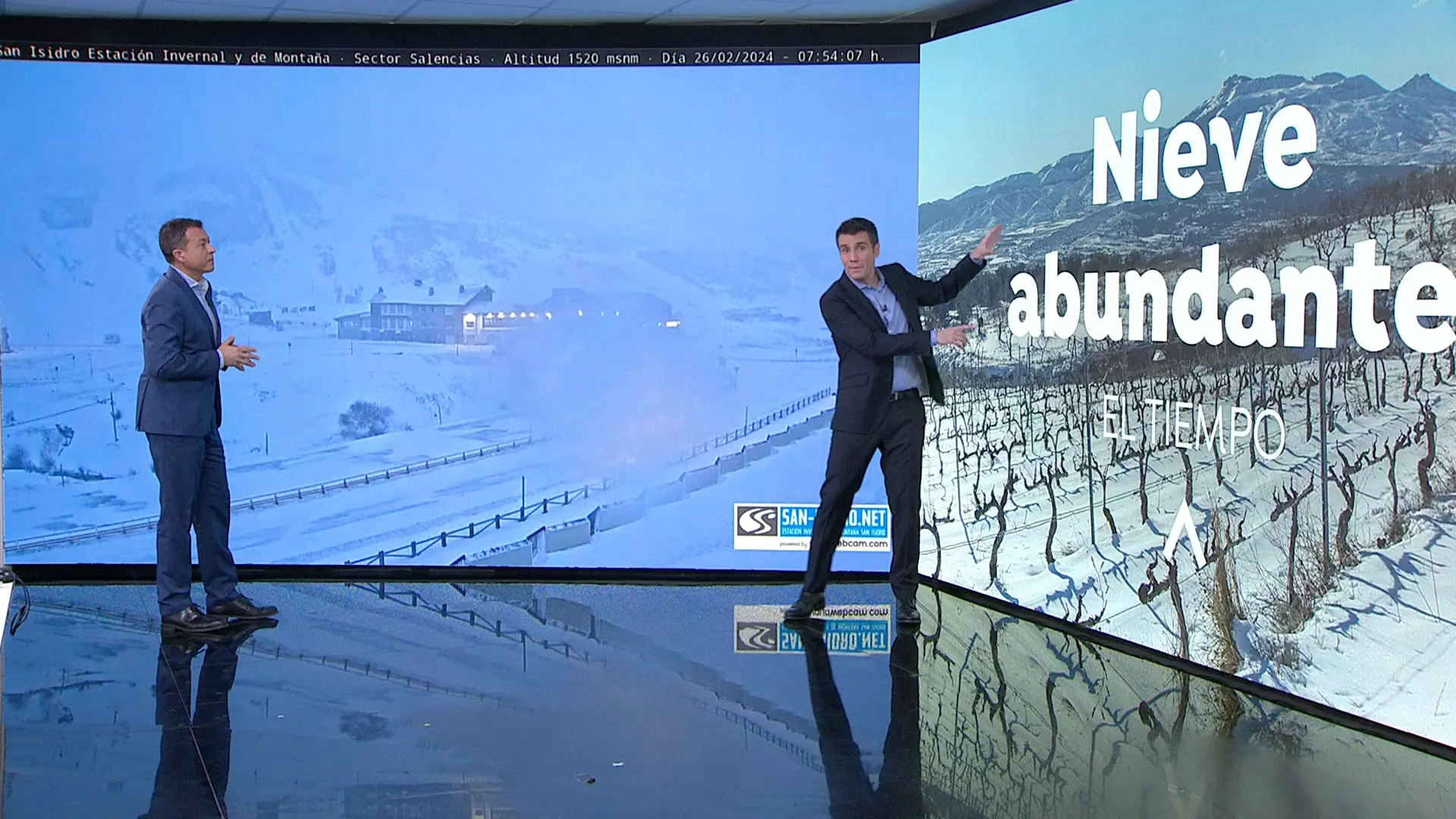 César Gonzalo, previsión de nieve abundante César Gonzalo, previsión de nieve abundante