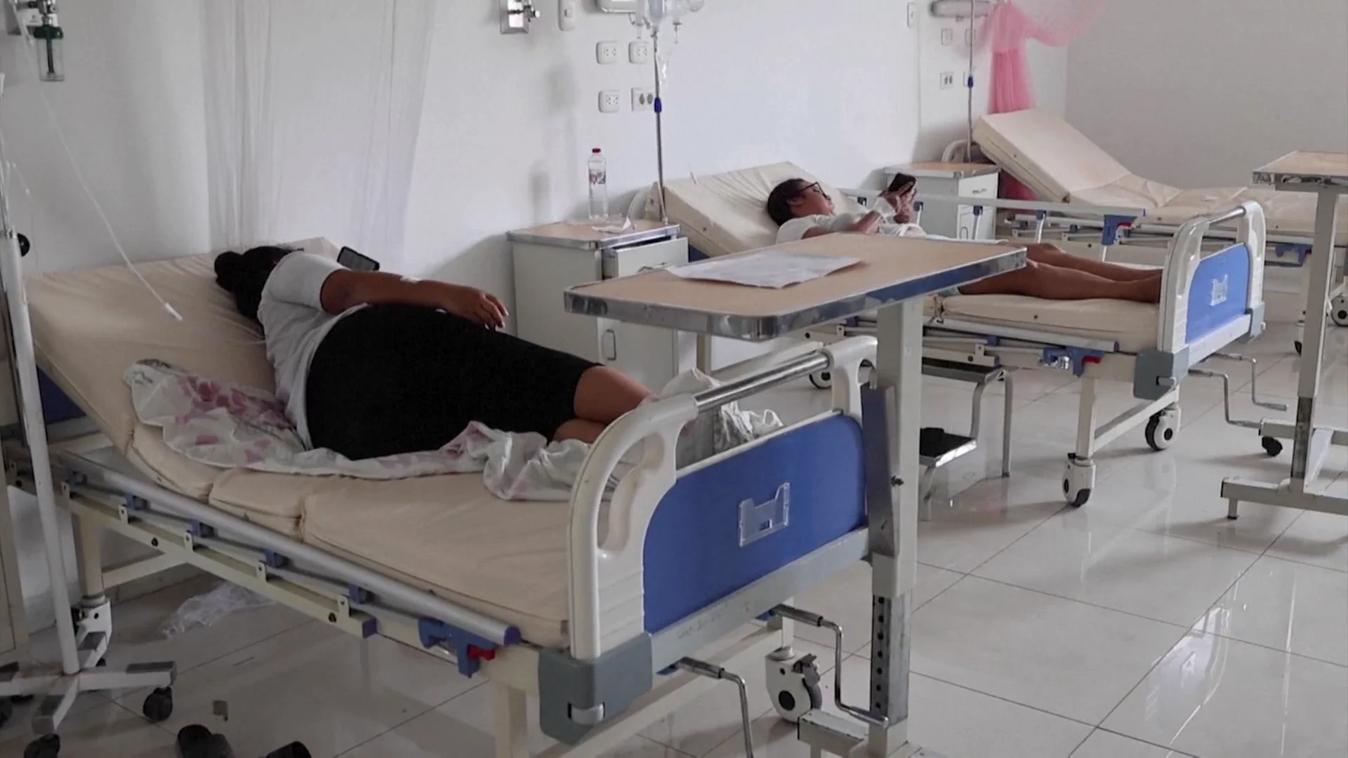 Hospitalizados en Per&uacute;