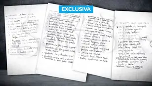 El listado completo del botín del asalto a la vivienda de María del Monte, escrito del puño y letra de la cantante