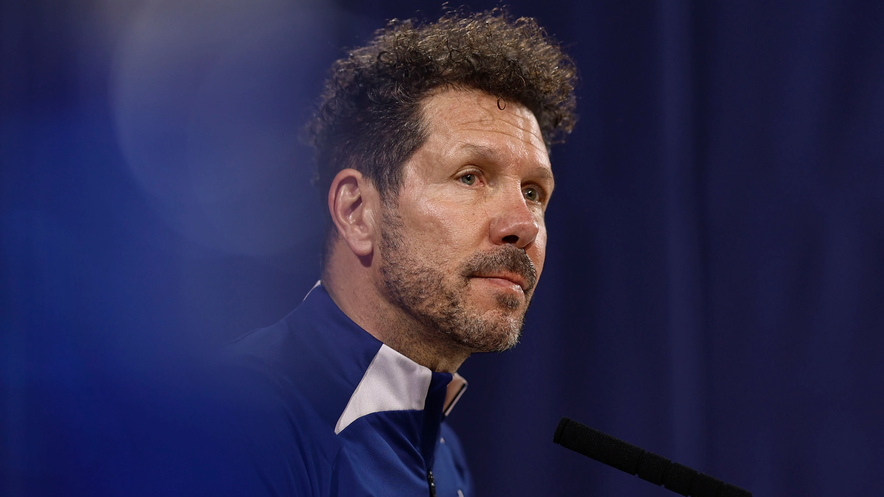 Simeone, en rueda de prensa