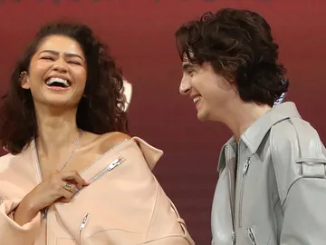 Zendaya y Timothée Chalamet Zendaya y Timothée Chalamet