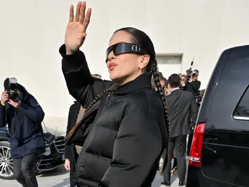 Rosalía en la Semana de la Moda de París Rosalía en la Semana de la Moda de París