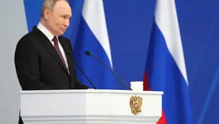Putin amenaza a Occidente con una respuesta nuclear