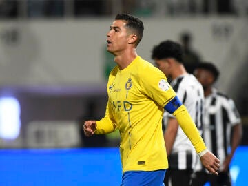 Cristiano Ronaldo, en el partido ante el Al-Shabab