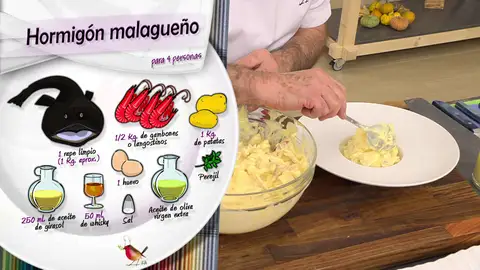 Ingredientes Hormigón malagueño Ingredientes Hormigón malagueño