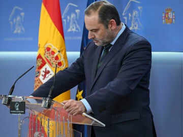 Imagen del exministro José Luis Ábalos
