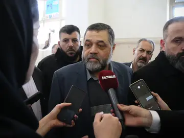 El alto mandatario de Hamás en Líbano, Hamed Hamdan. El alto mandatario de Hamás en Líbano, Hamed Hamdan.