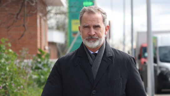 El rey Felipe en el entierro de Fernando G&oacute;mez-Acebo