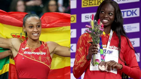 Ana Peleteiro y Fátima Diame, las medallas de España en Glasgow Ana Peleteiro y Fátima Diame, las medallas de España en Glasgow