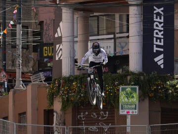 Lucas Borba, en el Red Bull Valparaíso Cerro Abajo 2024