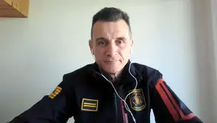 Enrique Mur, Jefe de Mando del Servicio de bomberos de Zaragoza