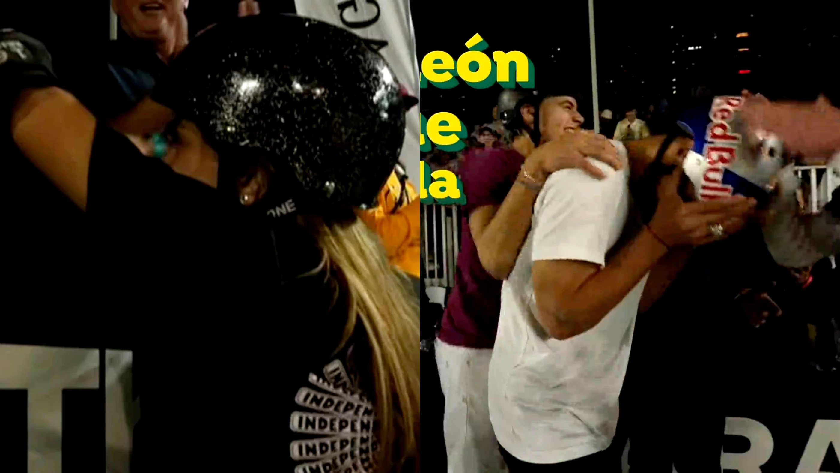 Naia Laso y Danny Le&oacute;n, en el Pro Tour de Dub&aacute;i