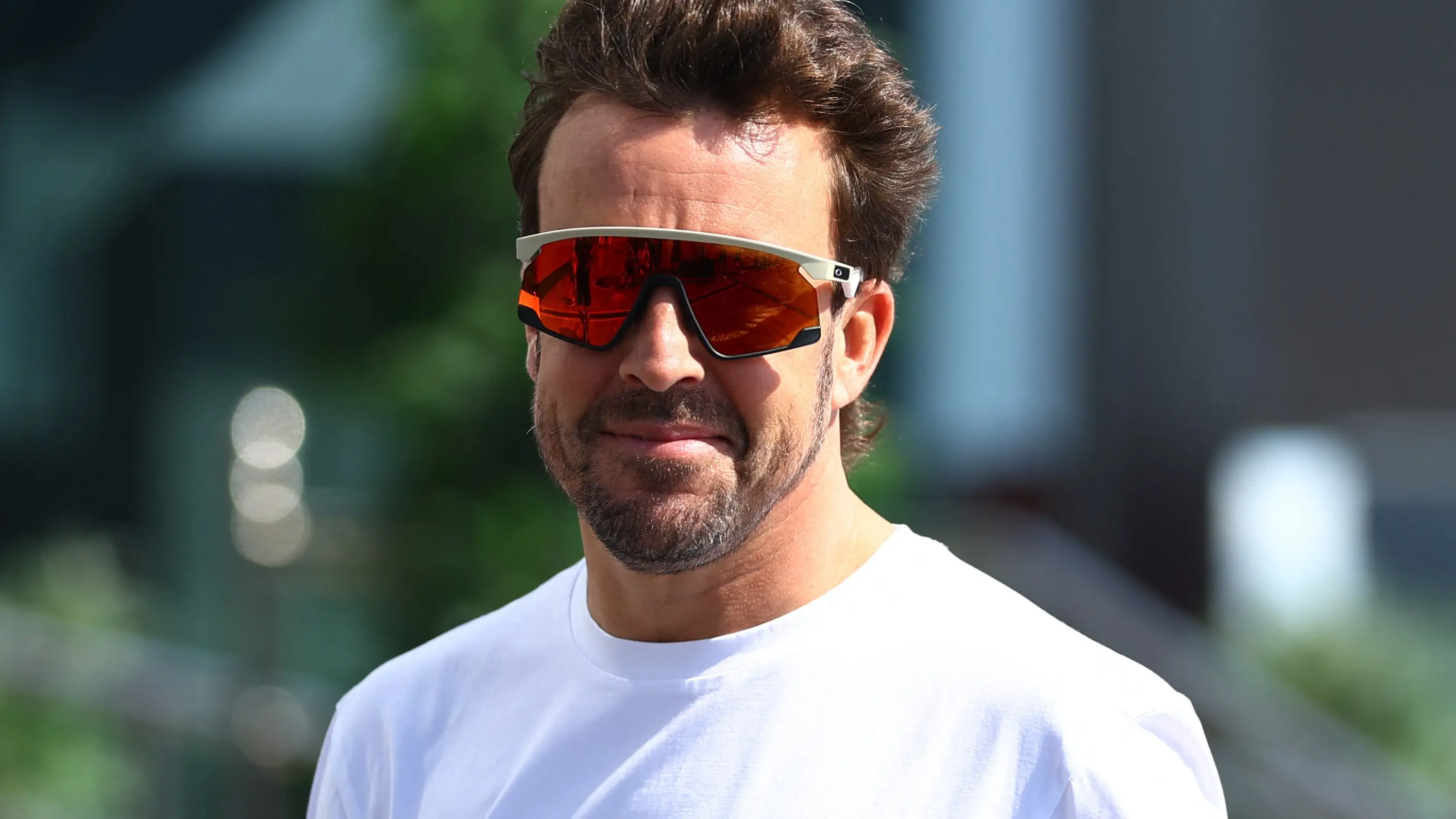 Fernando Alonso, en el Jeddah Corniche Circuit Fernando Alonso, en el Jeddah Corniche Circuit