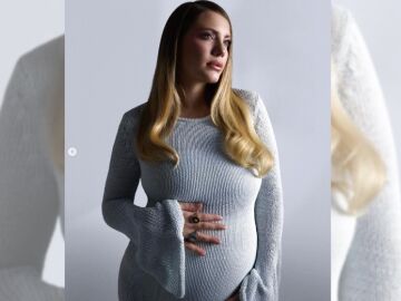 Eda Ece, Yildiz en Pecado Original, presume de barriga en la recta final de su embarazo