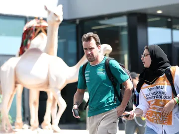 Fernando Alonso en el GP de Arabia Saudí 2024 Fernando Alonso en el GP de Arabia Saudí 2024