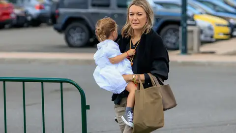 Marta Ortega con su hija Matilda Marta Ortega con su hija Matilda