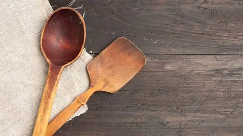 Cuchara y espátula de madera Cuchara y espátula de madera