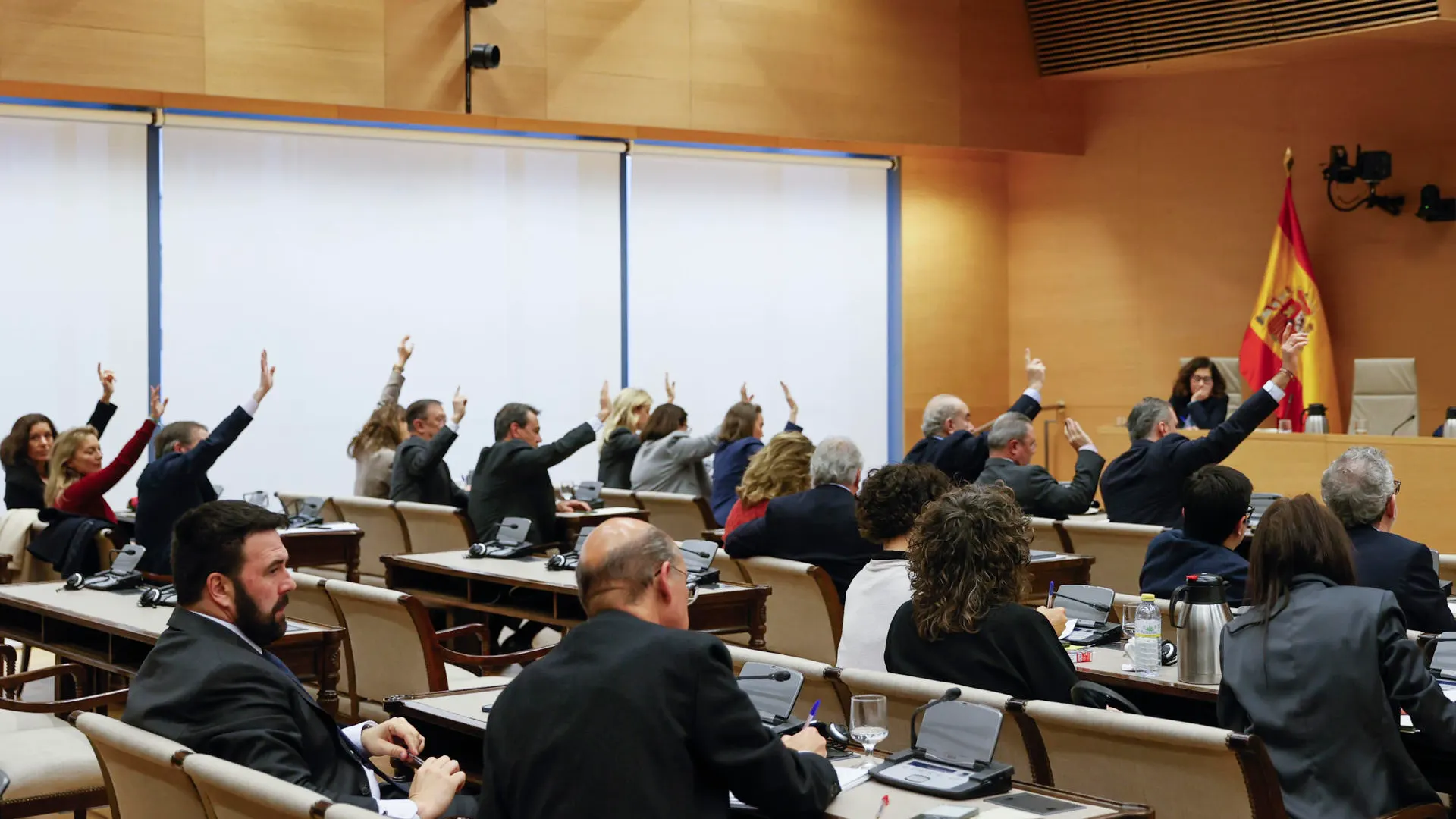 Votación en la Comisión de Justicia en el Congreso Votación en la Comisión de Justicia en el Congreso
