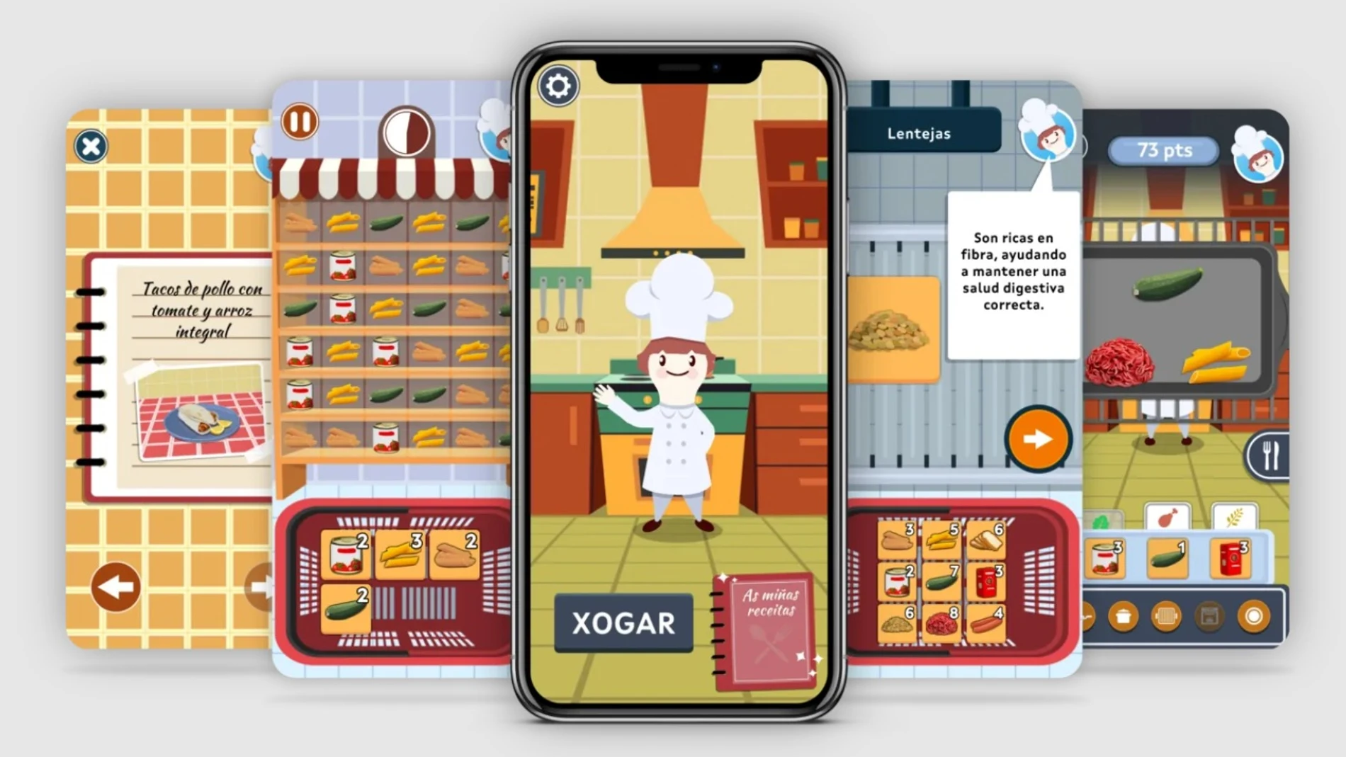 &#39;Chef Junior&#39;, un videojuego para fomentar los buenos hábitos alimenticios entre los más pequeños