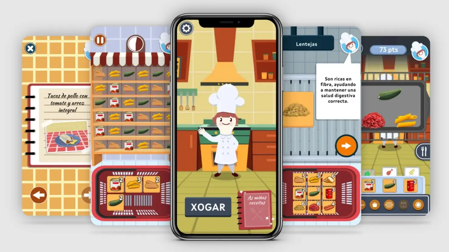 'Chef Junior', un videojuego para fomentar los buenos h&aacute;bitos alimenticios entre los m&aacute;s peque&ntilde;os